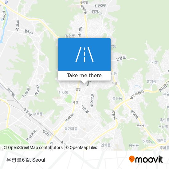 은평로6길 map