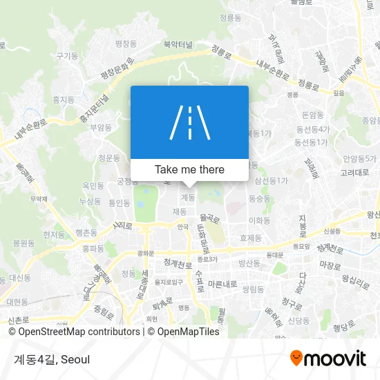 계동4길 map