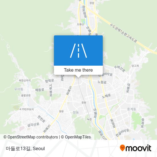 마들로13길 map