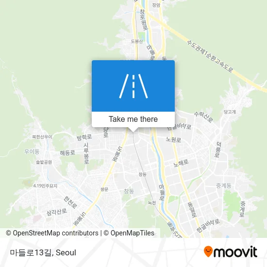 마들로13길 map