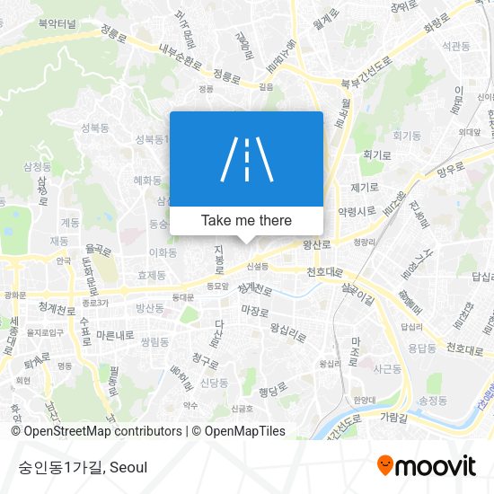 숭인동1가길 map