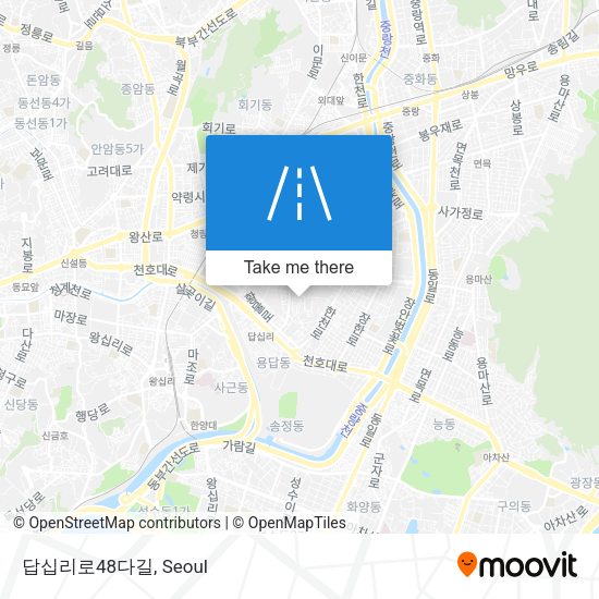 답십리로48다길 map