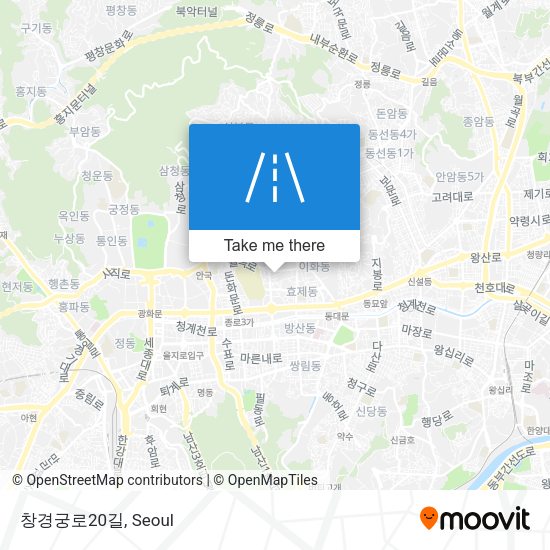 창경궁로20길 map