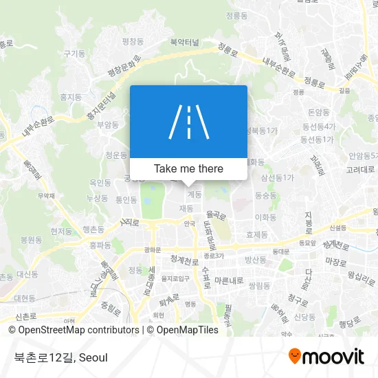 북촌로12길 map