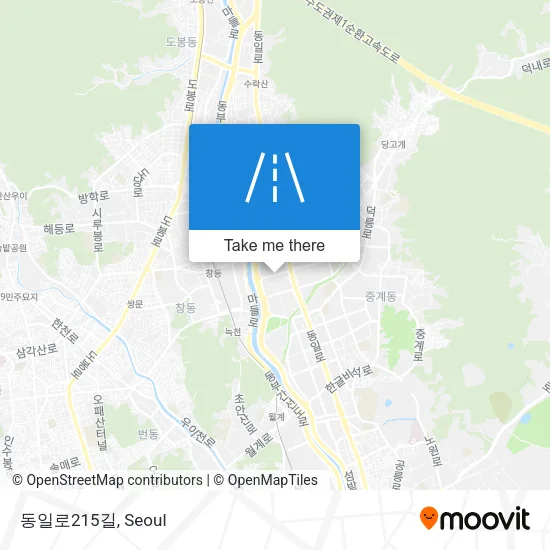 동일로215길 map