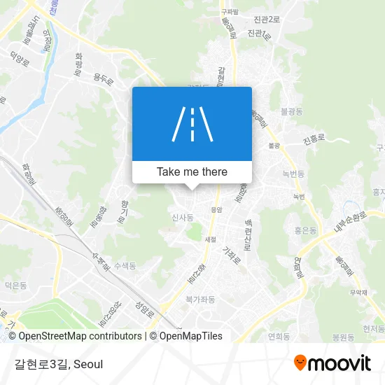 갈현로3길 map