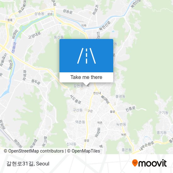 갈현로31길 map