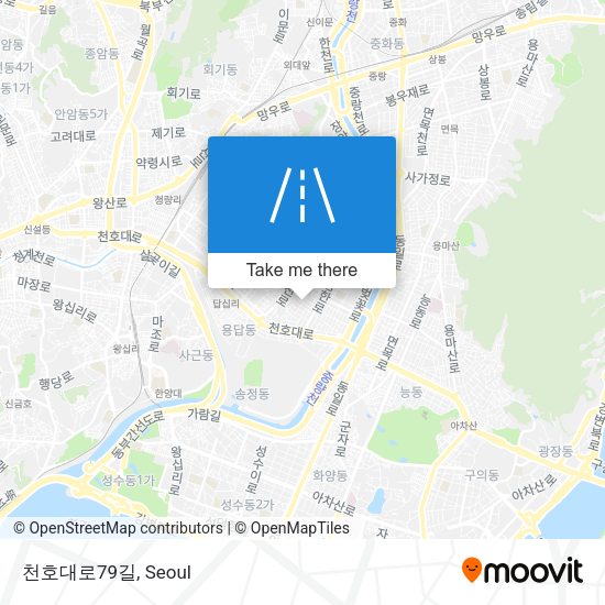 천호대로79길 map