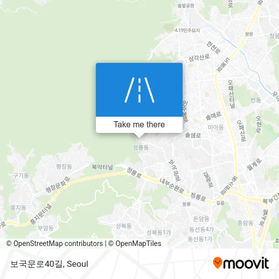 보국문로40길 map