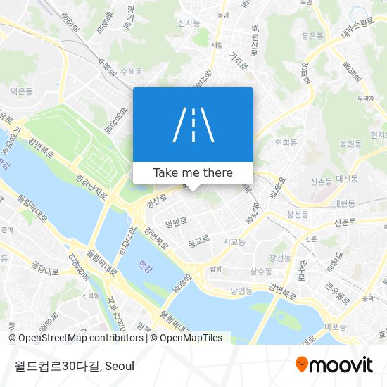 월드컵로30다길 map