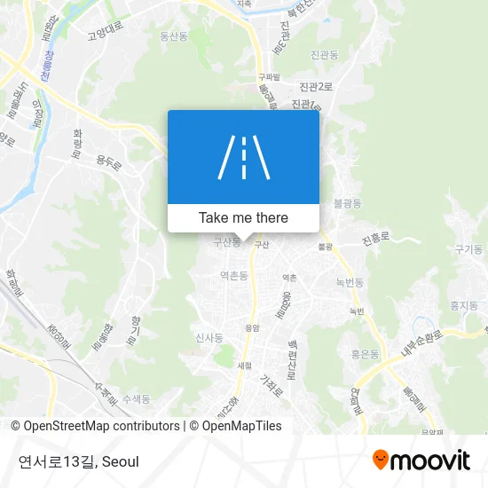 연서로13길 map