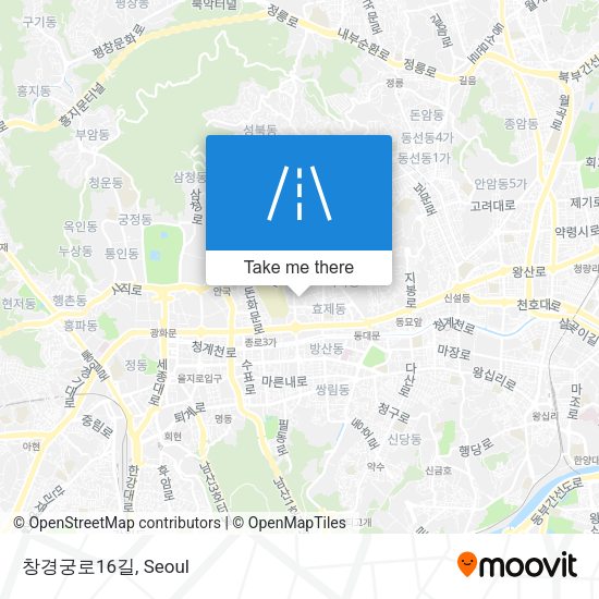 창경궁로16길 map
