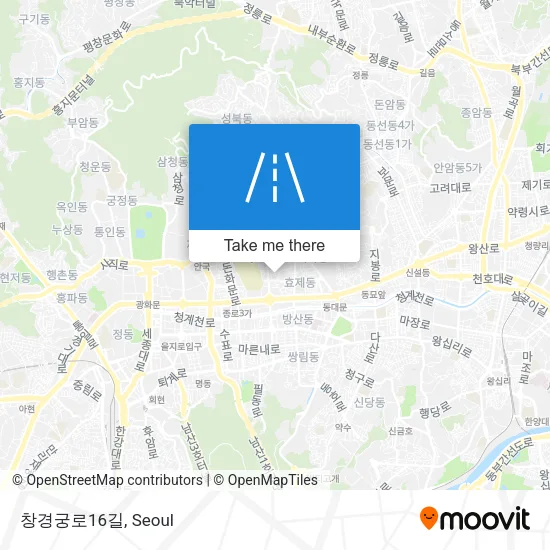 창경궁로16길 map