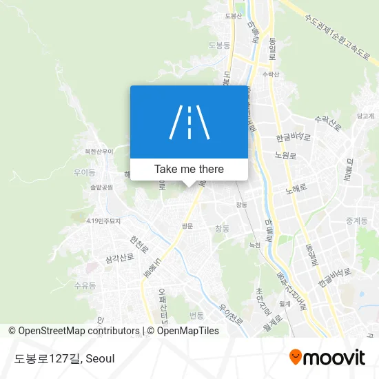 도봉로127길 map