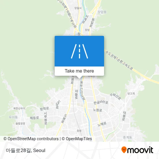 마들로28길 map