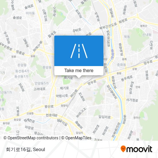 회기로16길 map