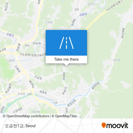오금천1교 map