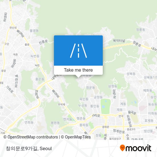 창의문로9가길 map
