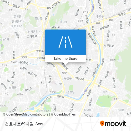 천호대로69나길 map