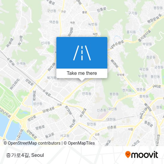 증가로4길 map