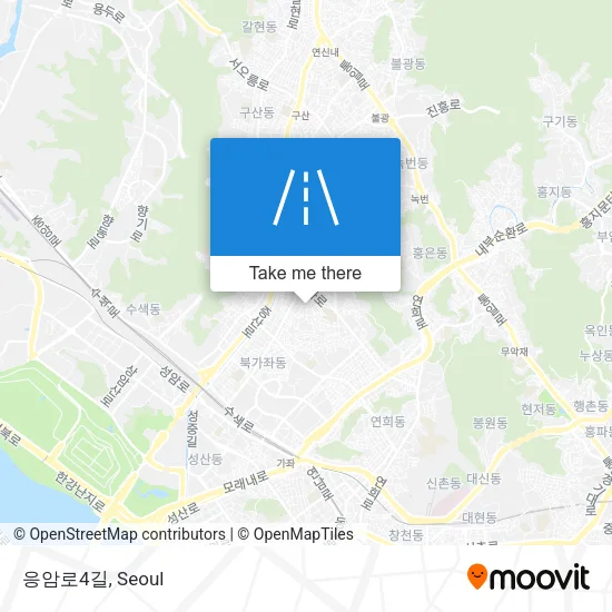 응암로4길 map