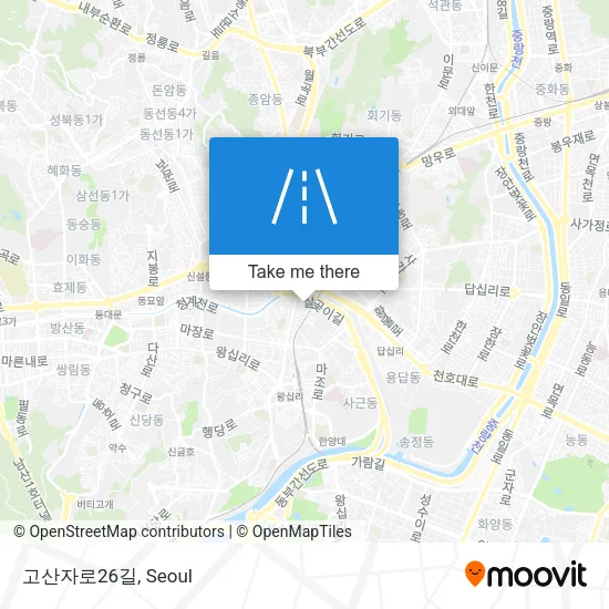 고산자로26길 map