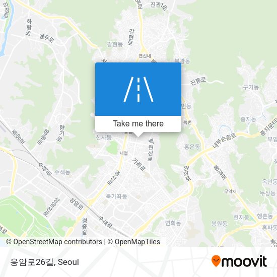 응암로26길 map