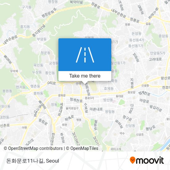 돈화문로11나길 map