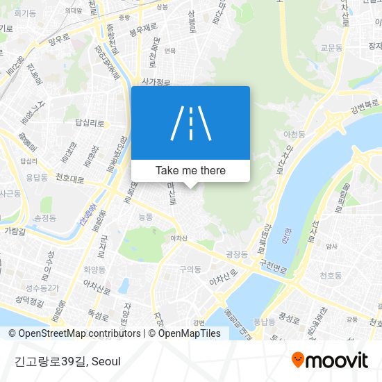 긴고랑로39길 map