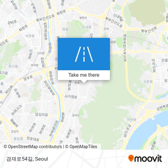 겸재로54길 map