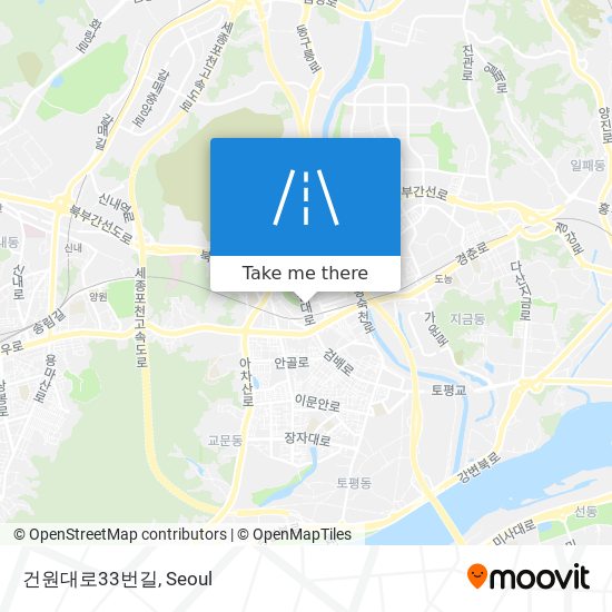 건원대로33번길 map