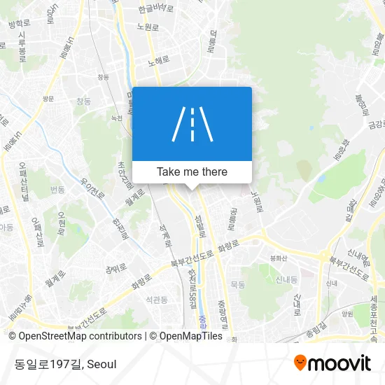 동일로197길 map