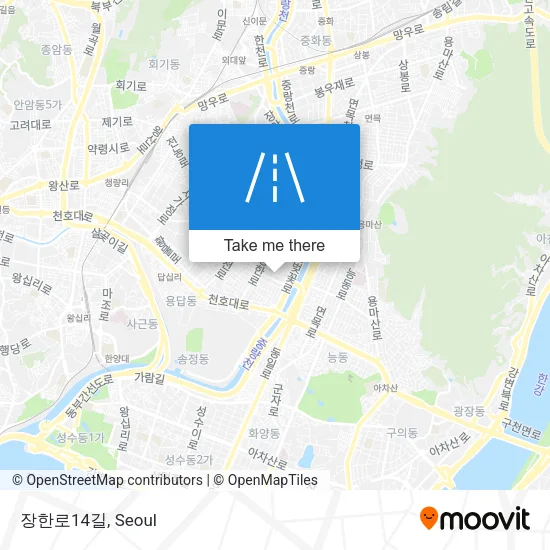 장한로14길 map