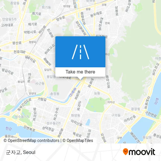 군자교 map