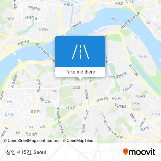 상일로15길 map