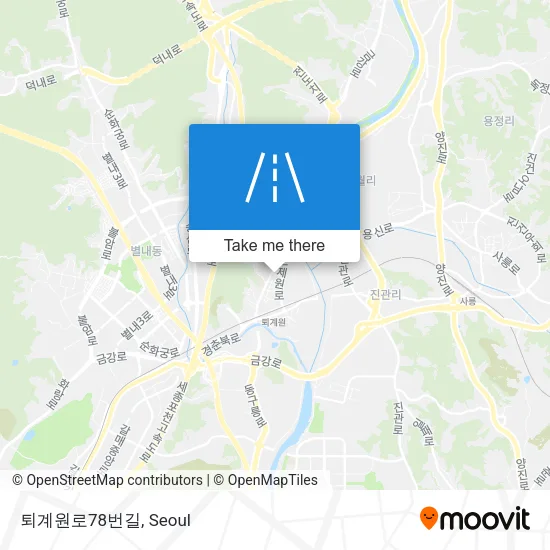 퇴계원로78번길 map