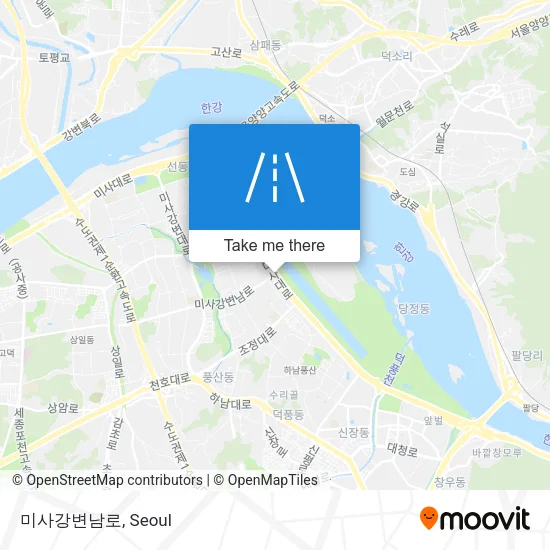 미사강변남로 map