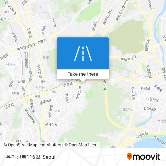 용마산로116길 map