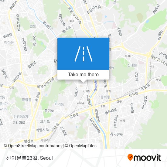 신이문로23길 map