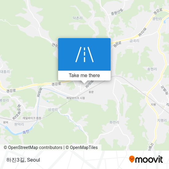 하진3길 map