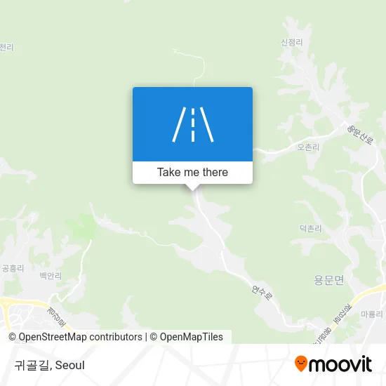 귀골길 map