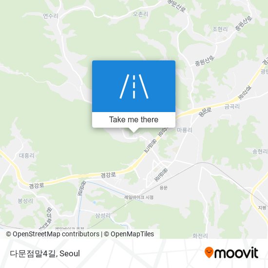 다문점말4길 map