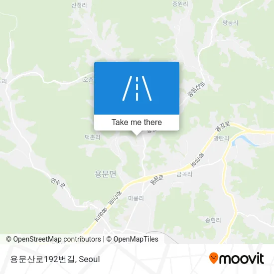 용문산로192번길 map