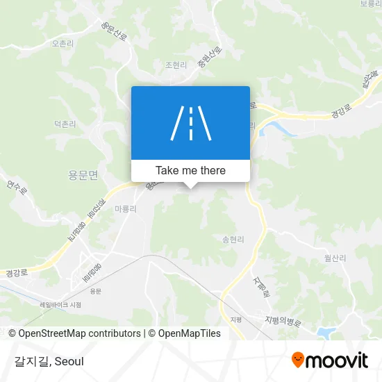 갈지길 map