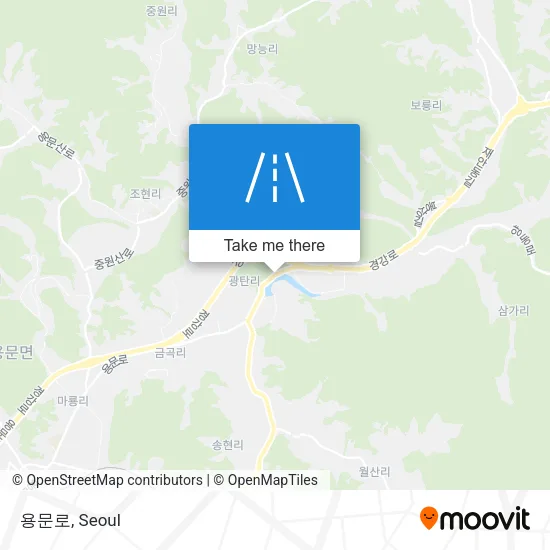 용문로 map