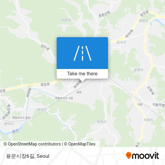 용문시장6길 map