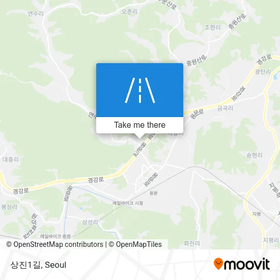 상진1길 map