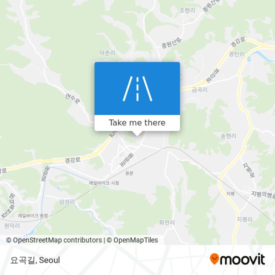 요곡길 map