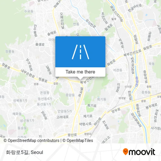 화랑로5길 map