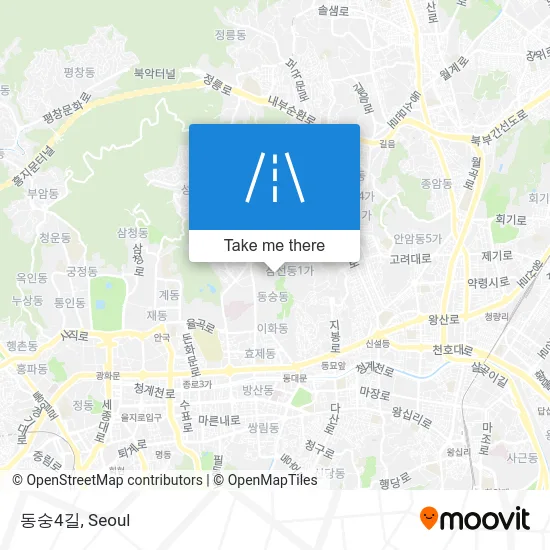 동숭4길 map